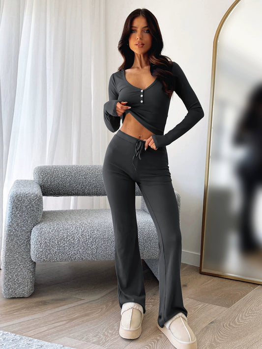 Shemoda: Nova Lounge Set | Nüra - Discover Shemoda's Nova Lounge Set: a stylish blend of comfort and sporty flair. Perfect for active lifestyles and everyday wear. - $27.00