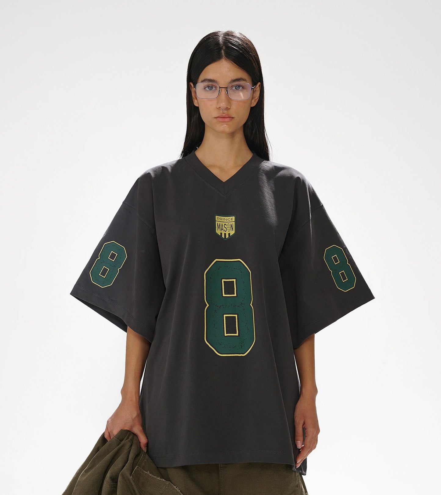 "Varsity Racer 8" Tee