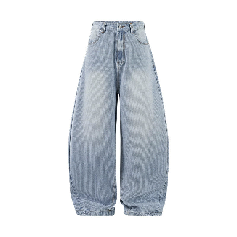 Volume Wave Denim Jeans