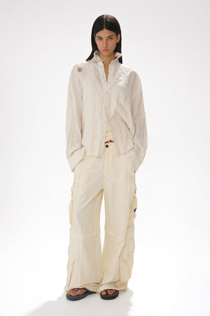 Artisan Collar Blouse