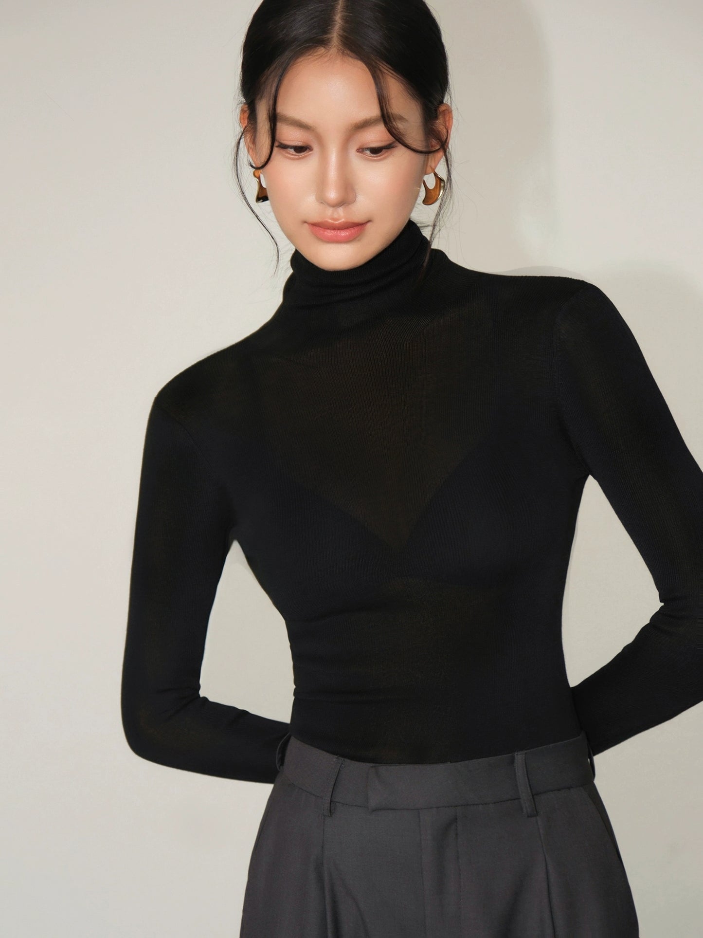 Selah Sheer Knit Sweater