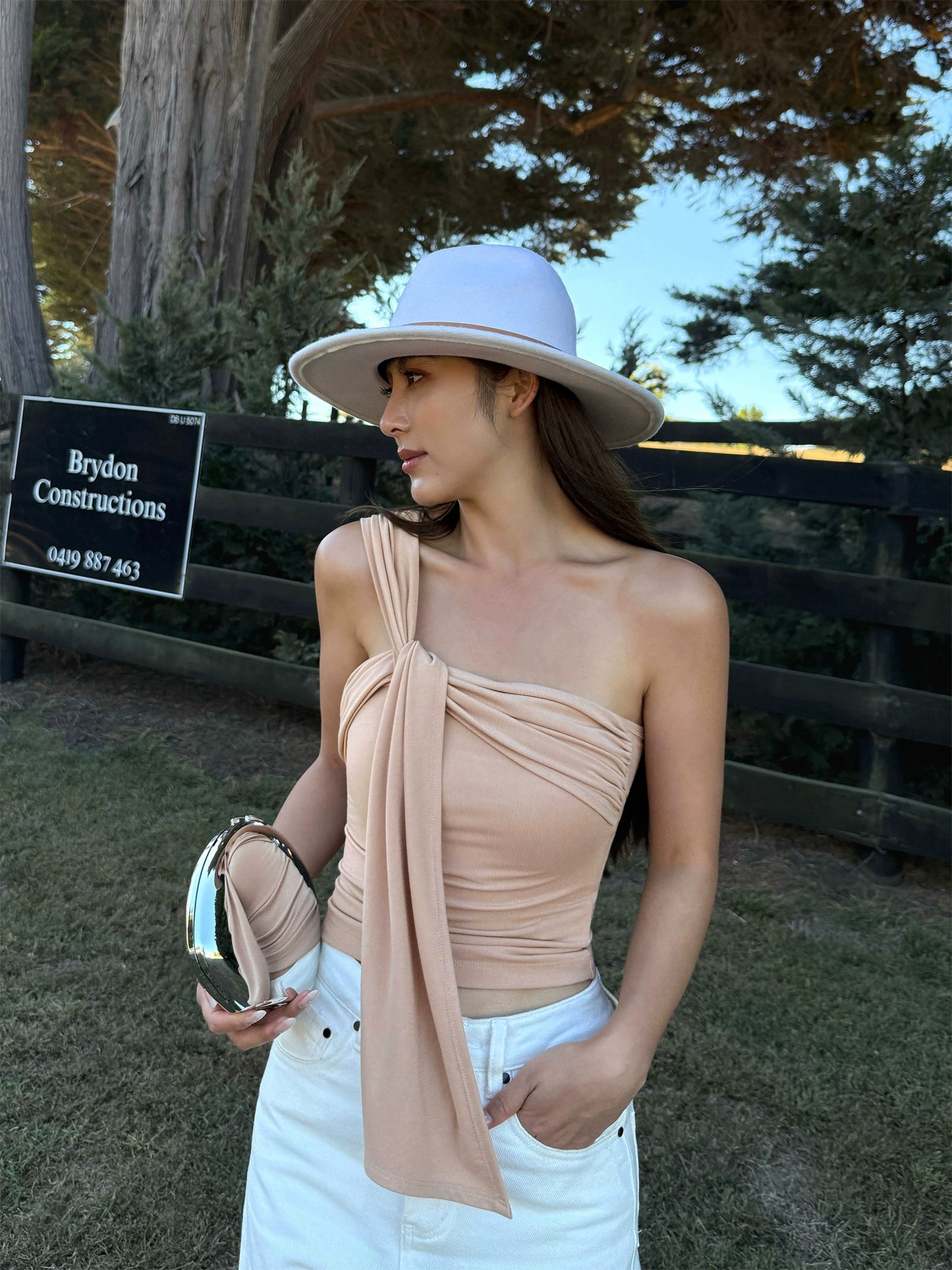 Corinne Asym Flex Top