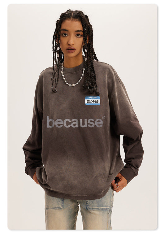 Name Tag Sweatshirt