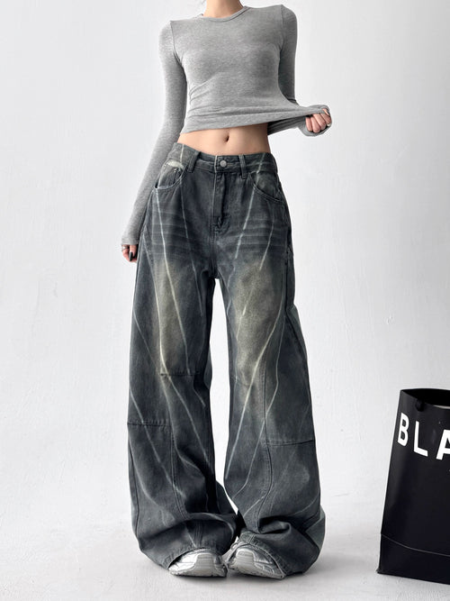 Crushed Horizon Jeans