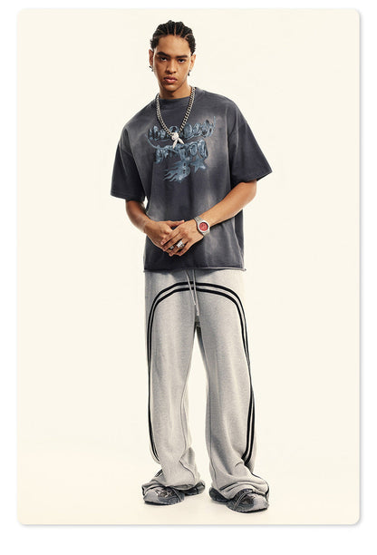 Metallic Chain Tee