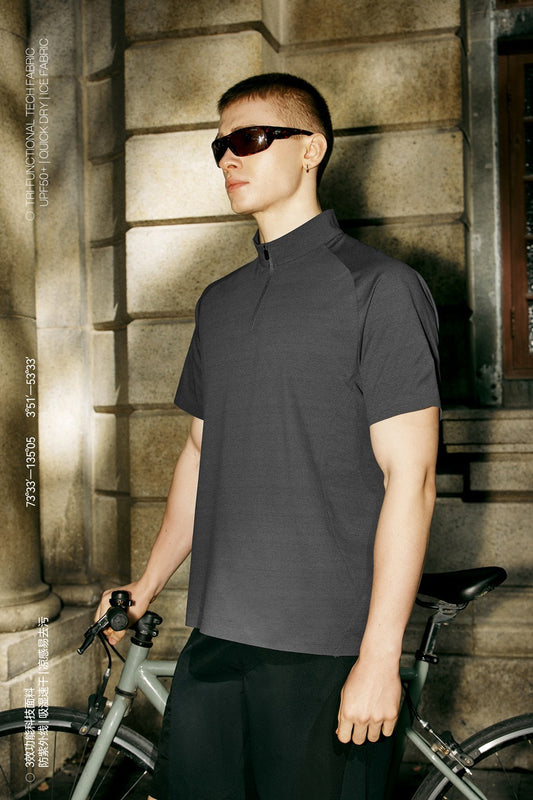 SleekEdge Mock Tee