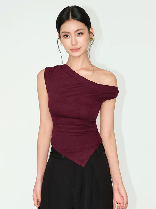 Viora Twist Flair Top