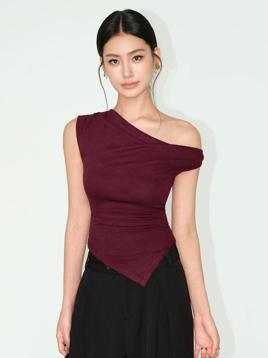 Viora Twist Flair Top