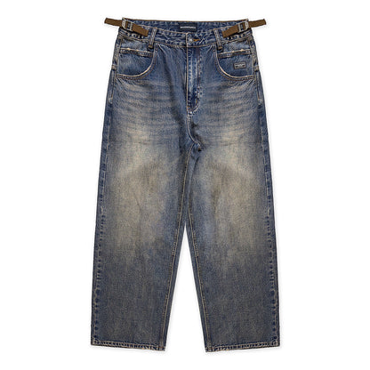 Embroidered Back Jeans