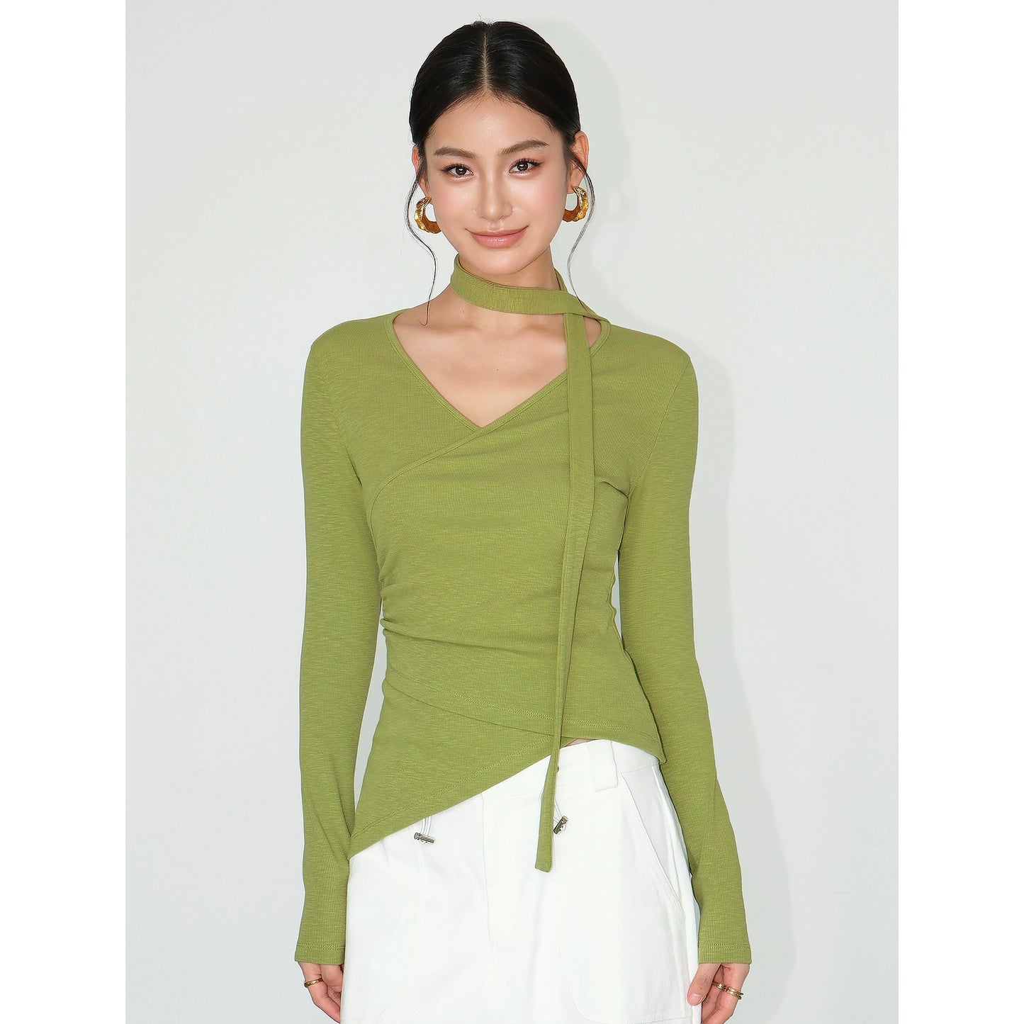 Eira Lux Tie Top