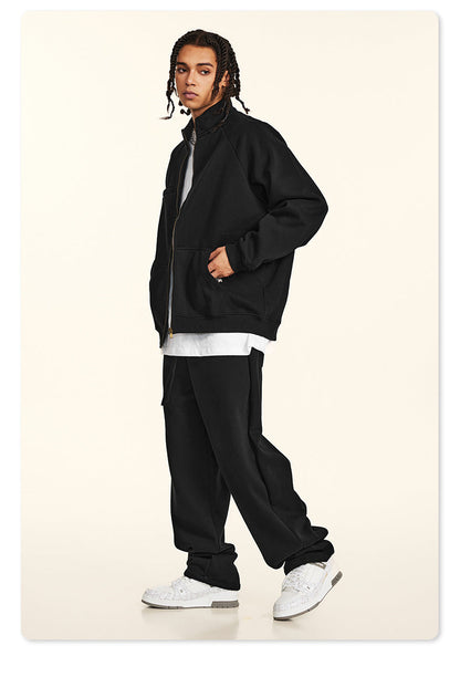 Reid Zip Fleece Sweatshirt
