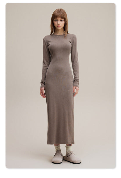 Runway Slit Maxi Dress