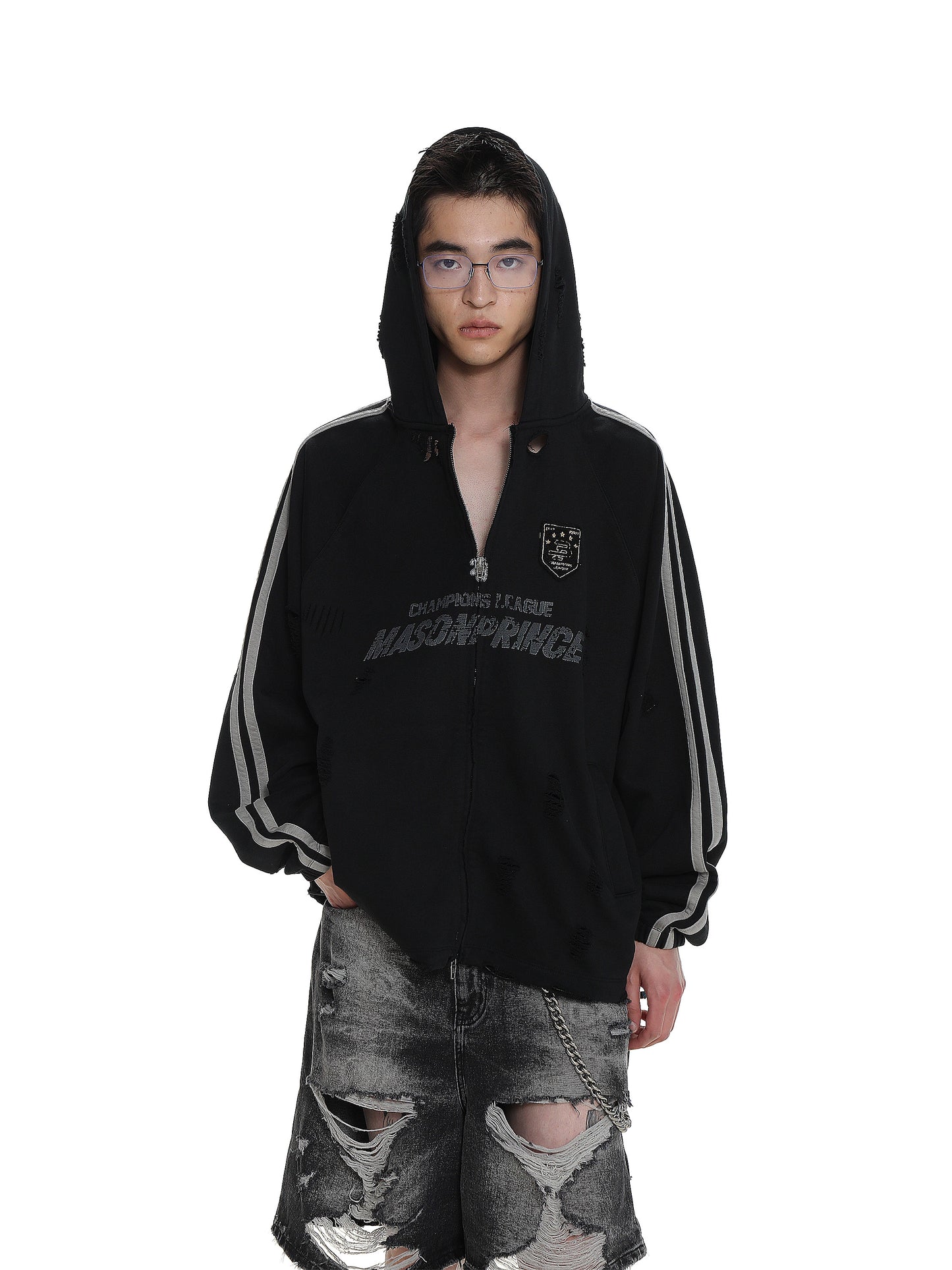 Frayed League Hoodie (Regular Style)