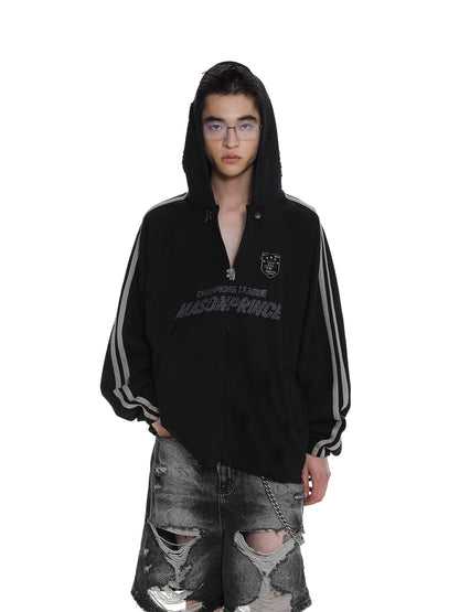 Frayed League Hoodie (Regular Style)