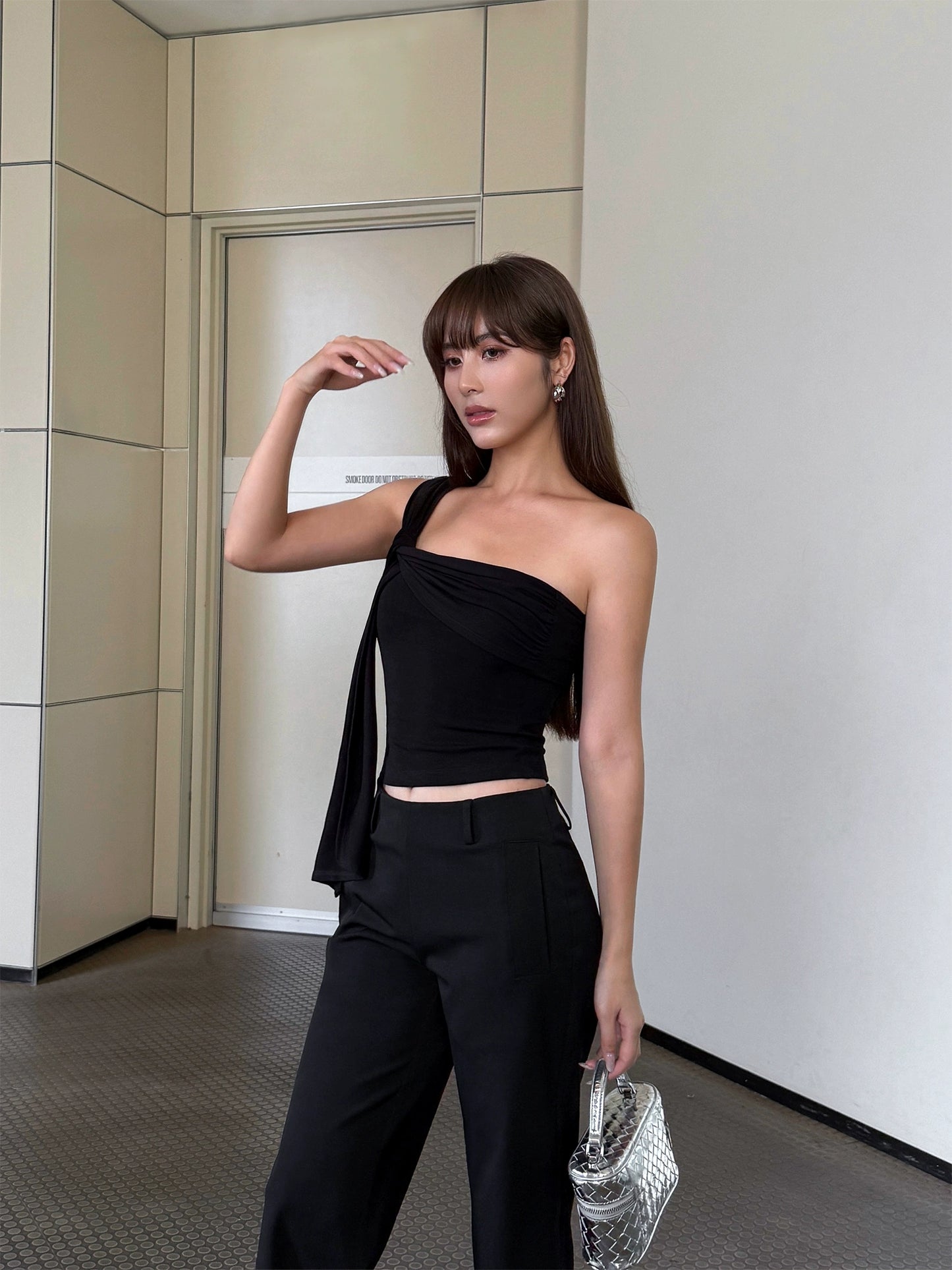 Corinne Asym Flex Top