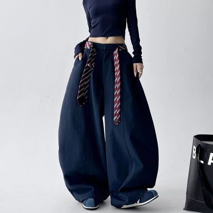 Necktie Balloon Pants