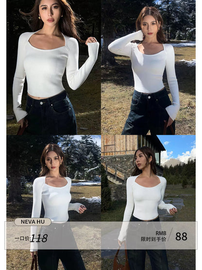 Elin Edgy Sleeve Top