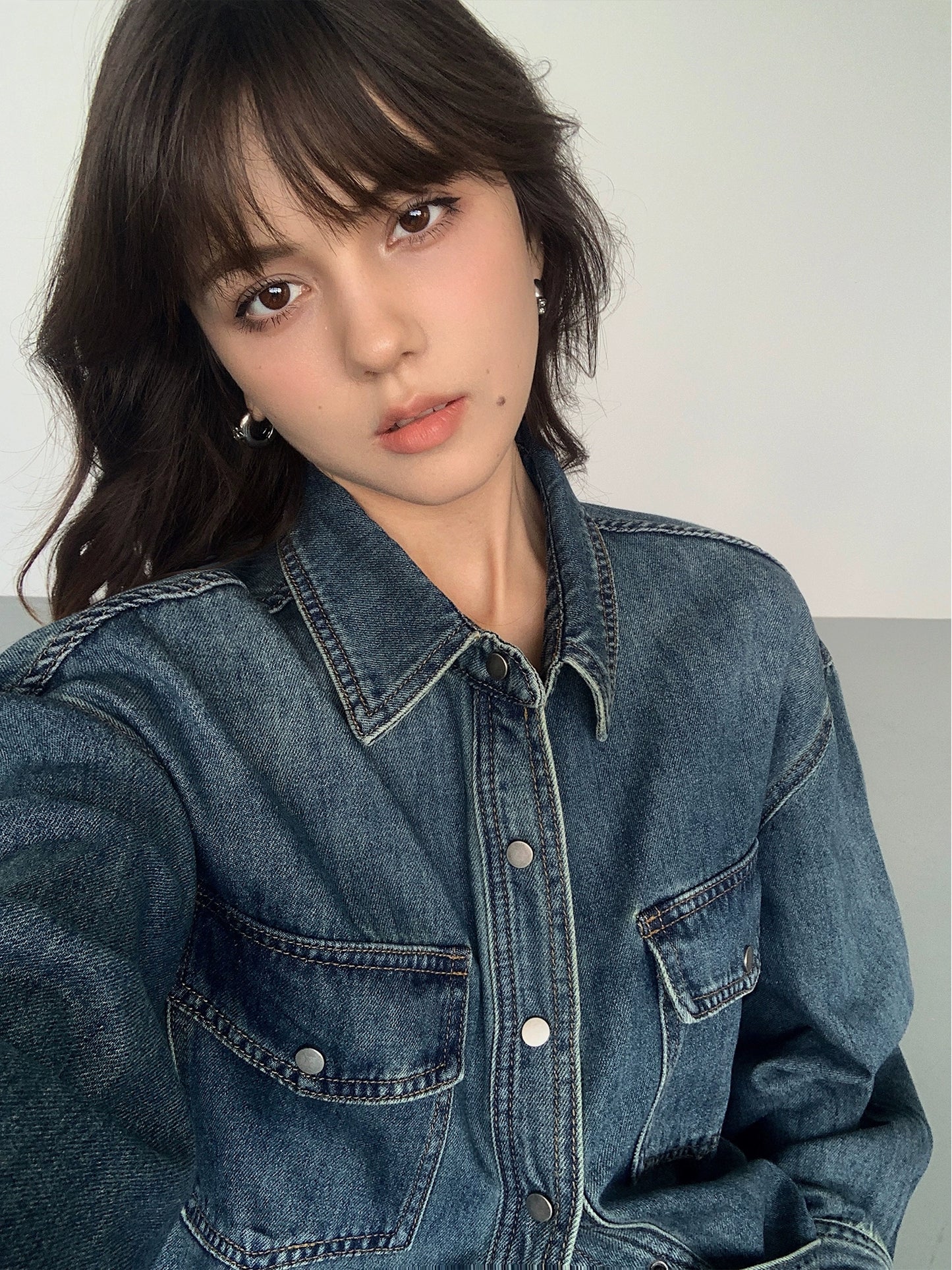 Jenna Denim Shacket