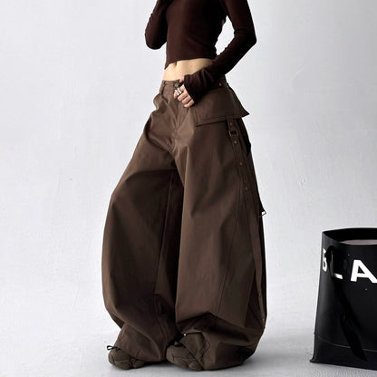 Strapflare Trousers