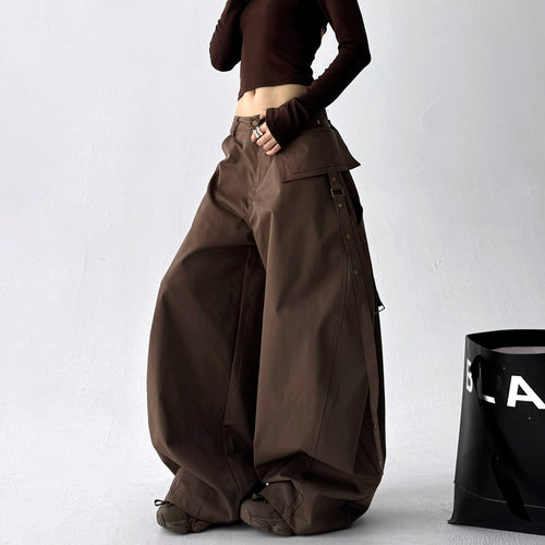 Strapflare Trousers