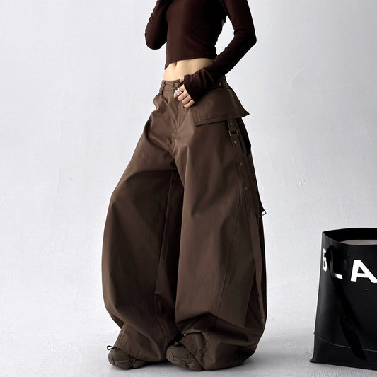 Strapflare Trousers