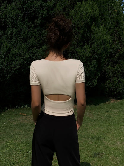 Ines Basic Sculpt Tee