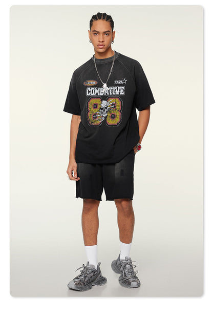 "Combative '88" Drop Tee