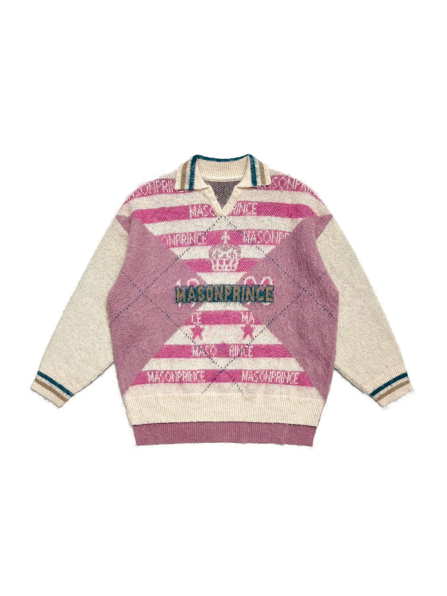 Varsity Fuzz Sweater