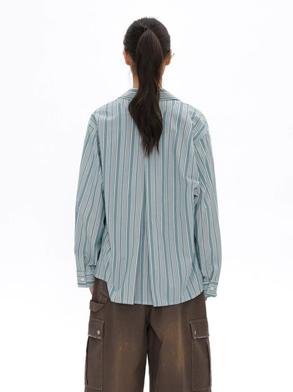 Vertiline Button-Up Shirt