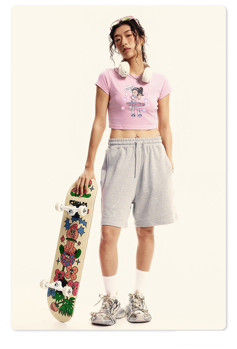 Starburst Crop Tee