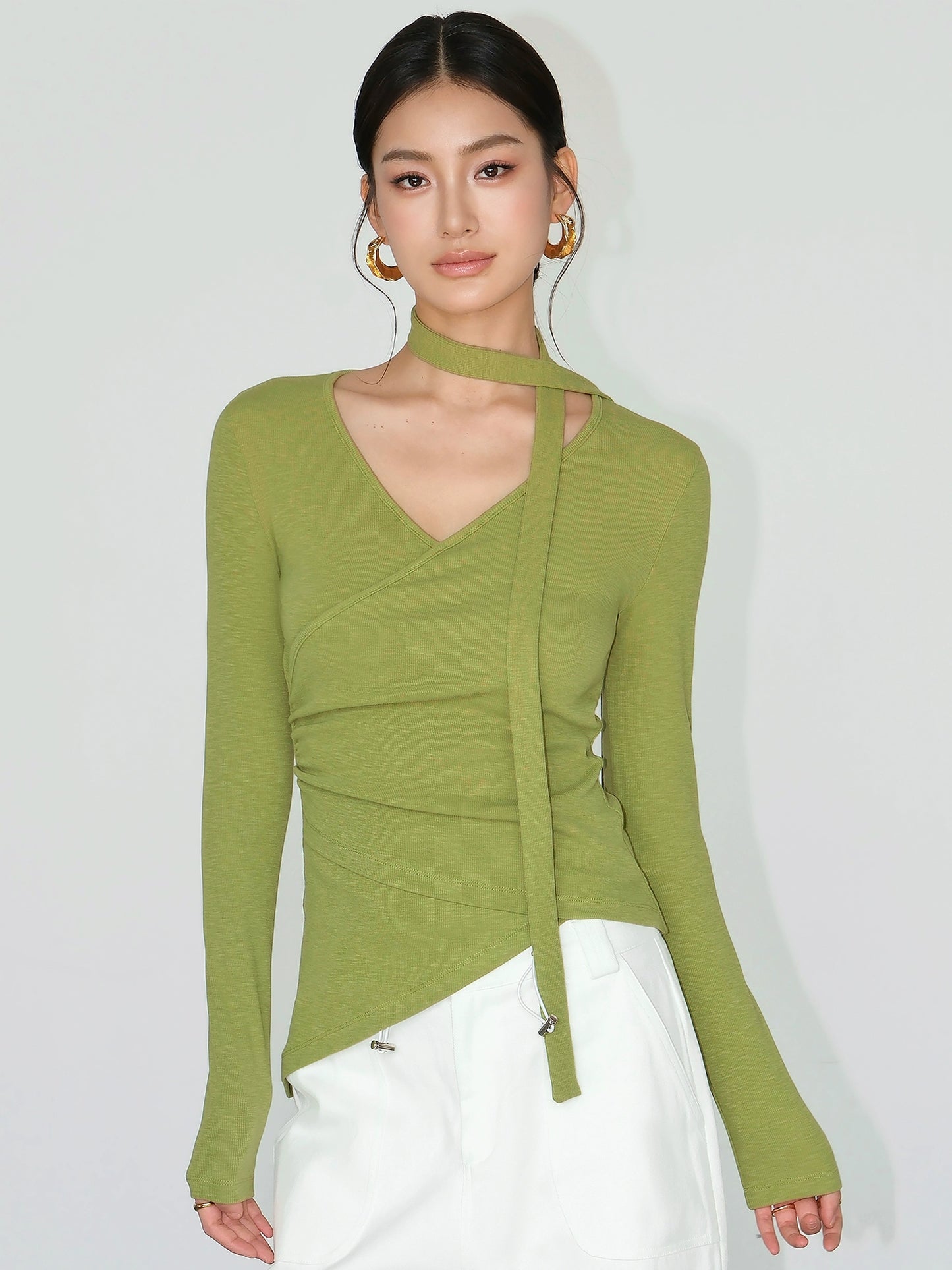Eira Lux Tie Top