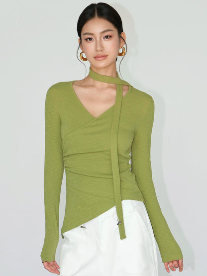 Eira Lux Tie Top