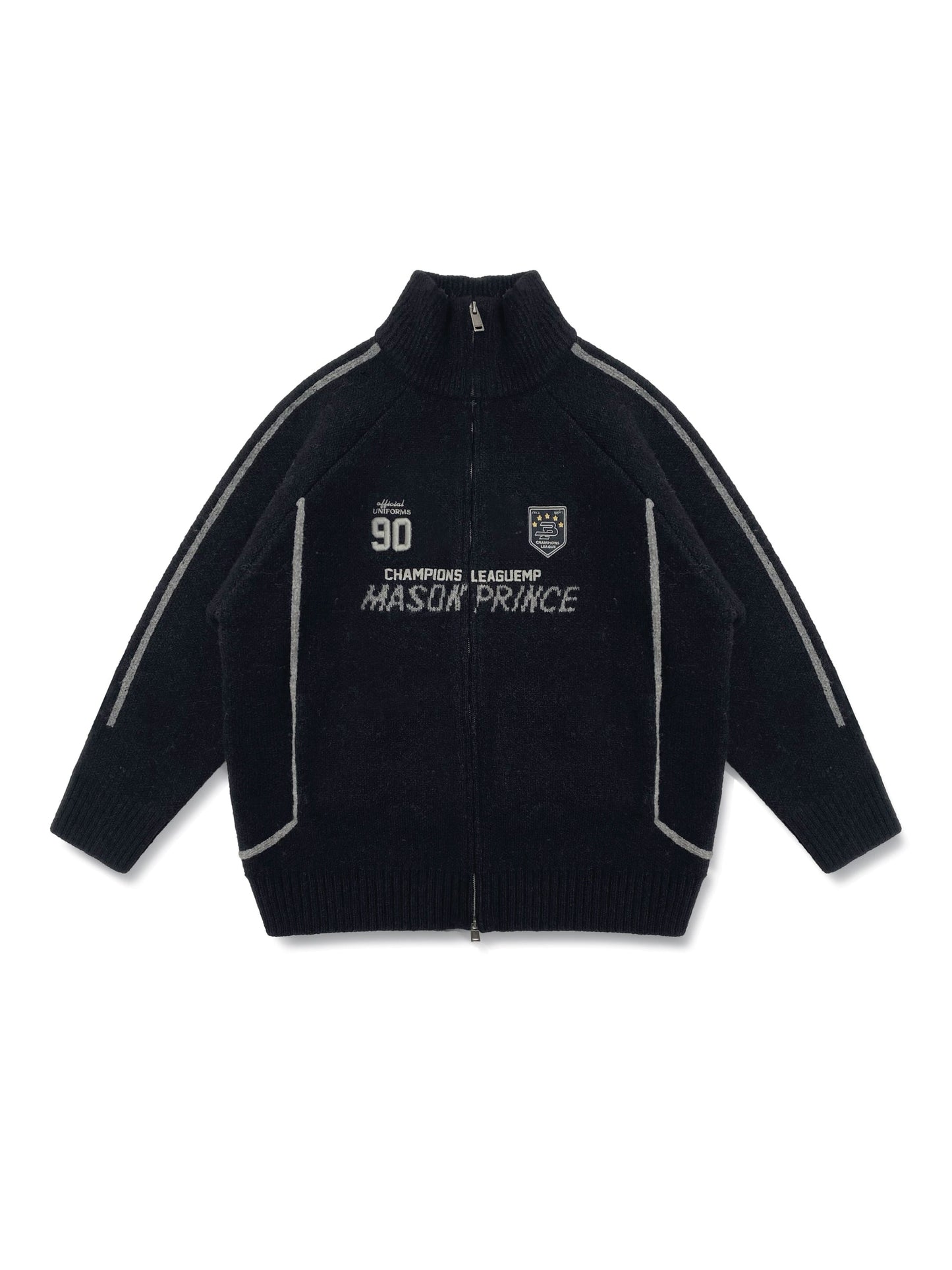 Retro90 Zip Cardigan