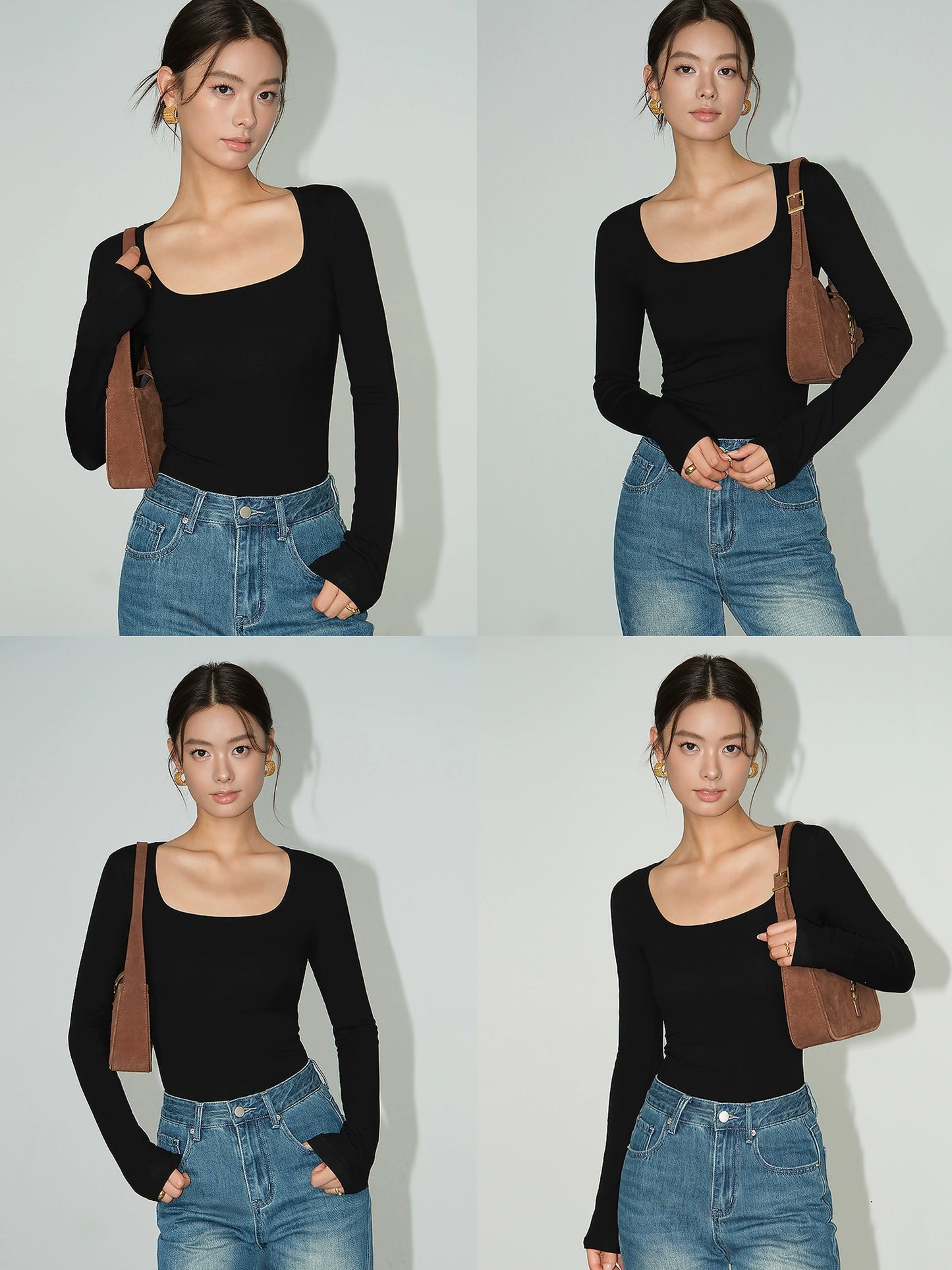 Maia Sleek Retro Top